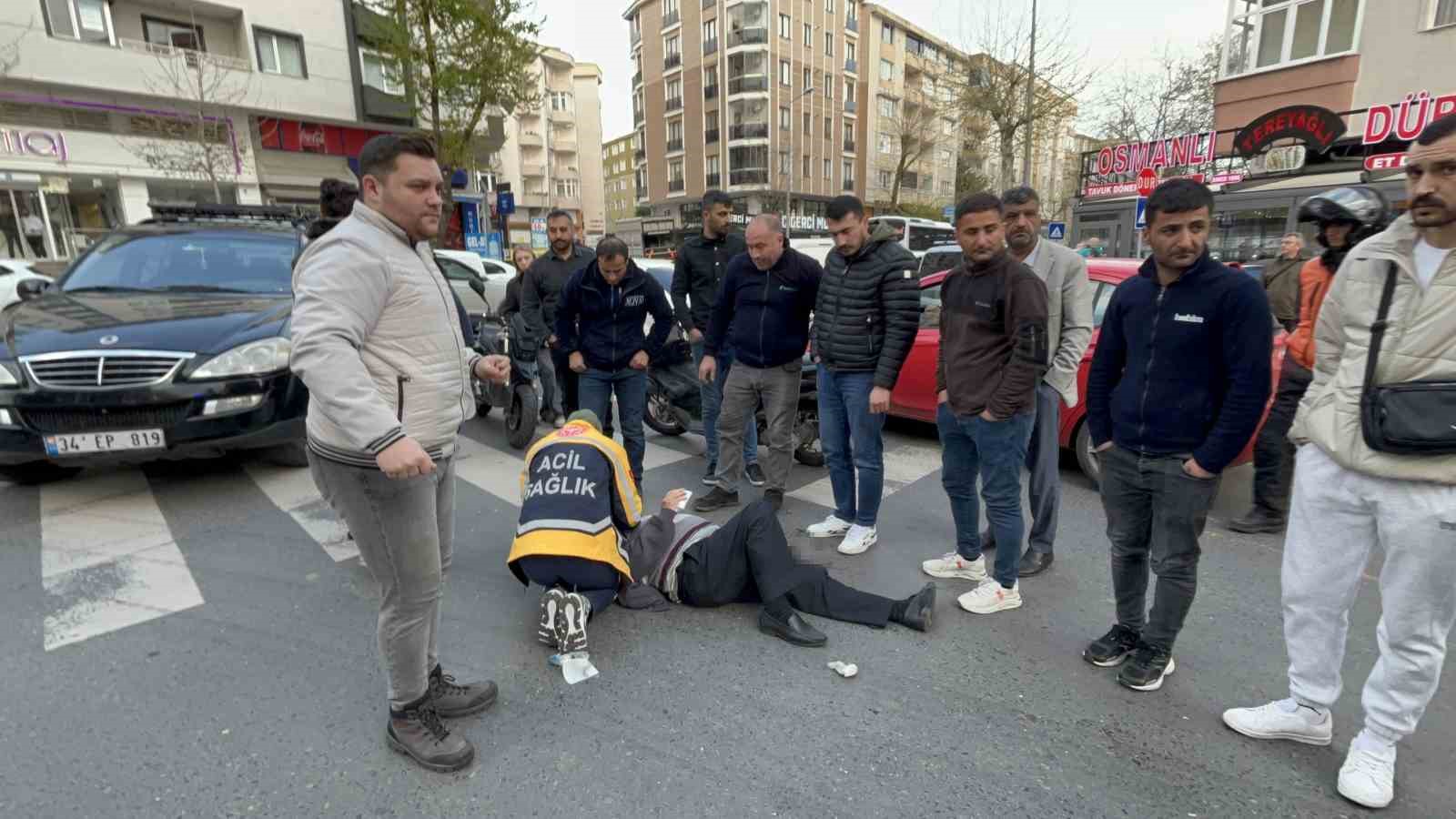 Çorlu’da alkollü sürücü yaya geçidinde yaşlı adama çarptı