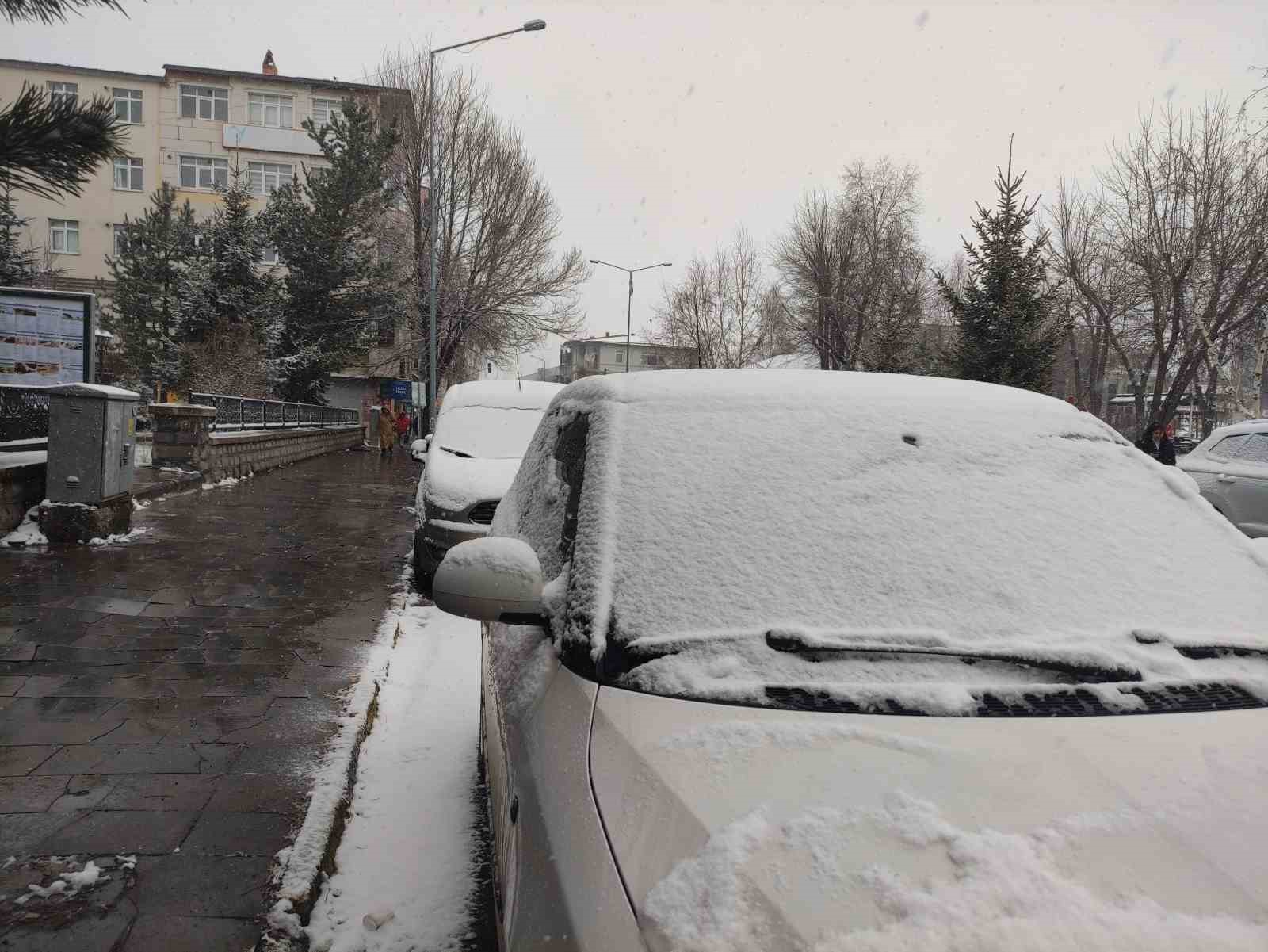 Kış geri geldi, Ardahan beyaza büründü