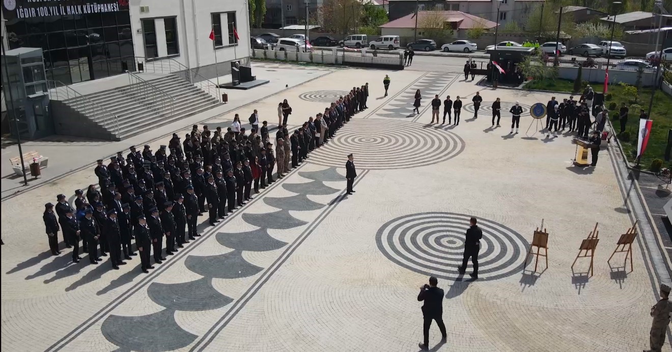 Iğdır’da Türk Polis Teşkilatı’nın 180’inci yılı kortejle kutlandı