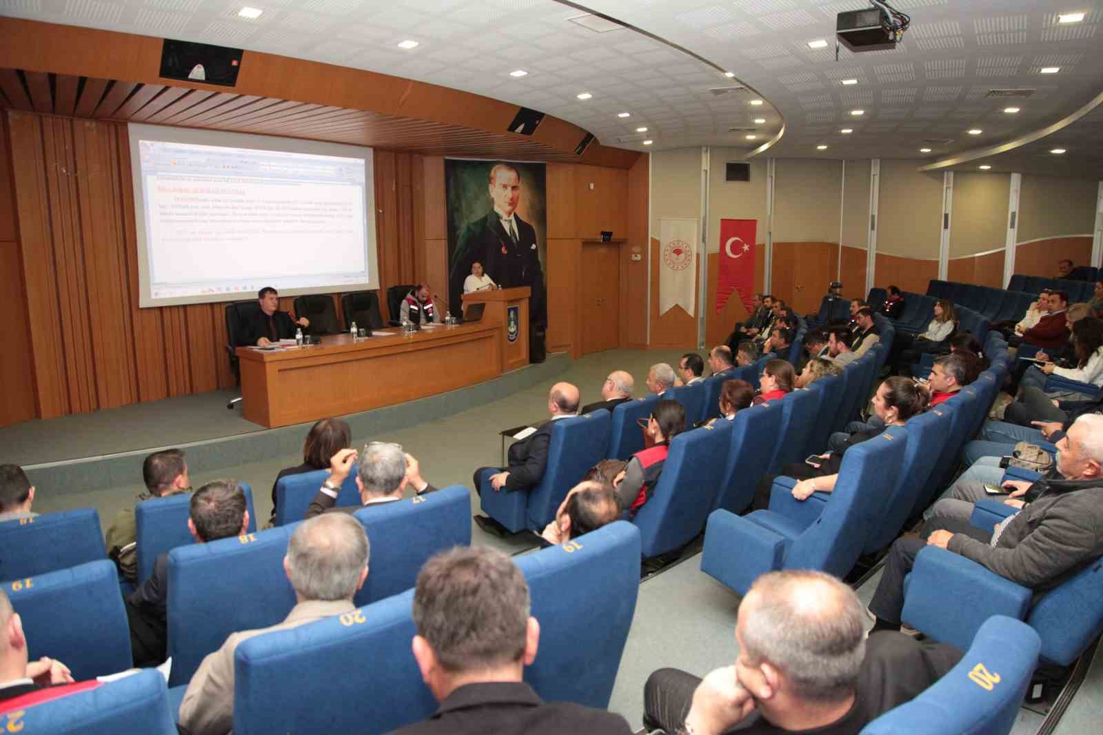 Çanakkale Tarımsal Kuraklık İl Kriz Merkezi Toplantısı Yapıldı