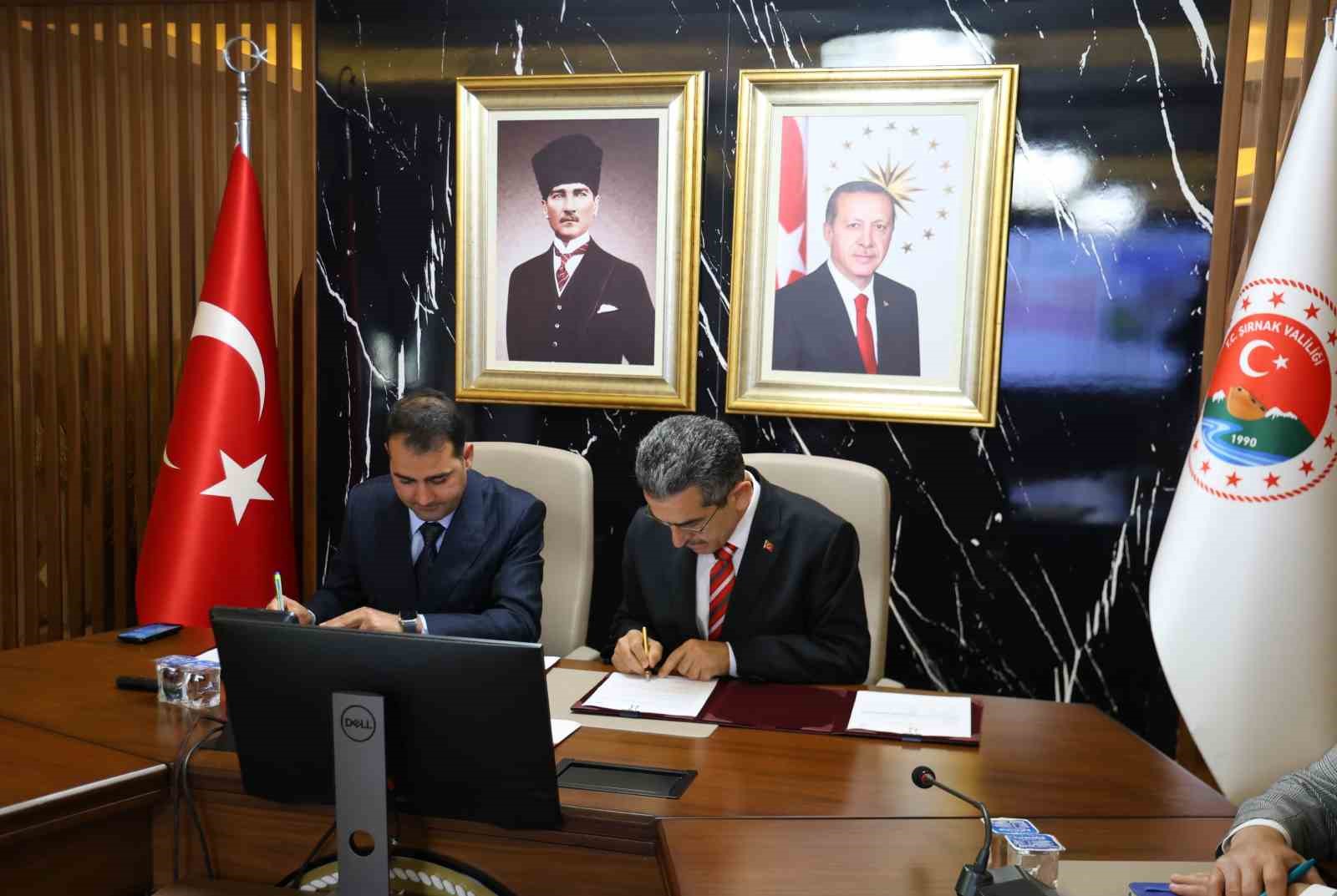 Şırnak’ta GAP destekli 5 proje için imzalar atıldı