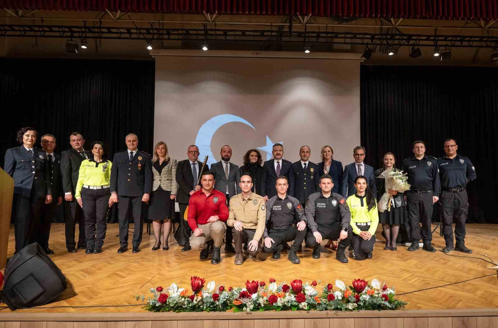 Türk Polis Teşkilatı’nın 180’inci yıl dönümü Eskişehir’de dolu dolu kutlandı