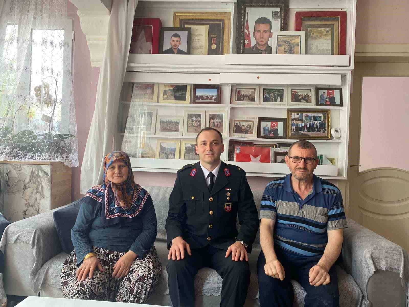 Osmaneli&rsquo;nde şehit aileleri ve gazilere anlamlı ziyaret
