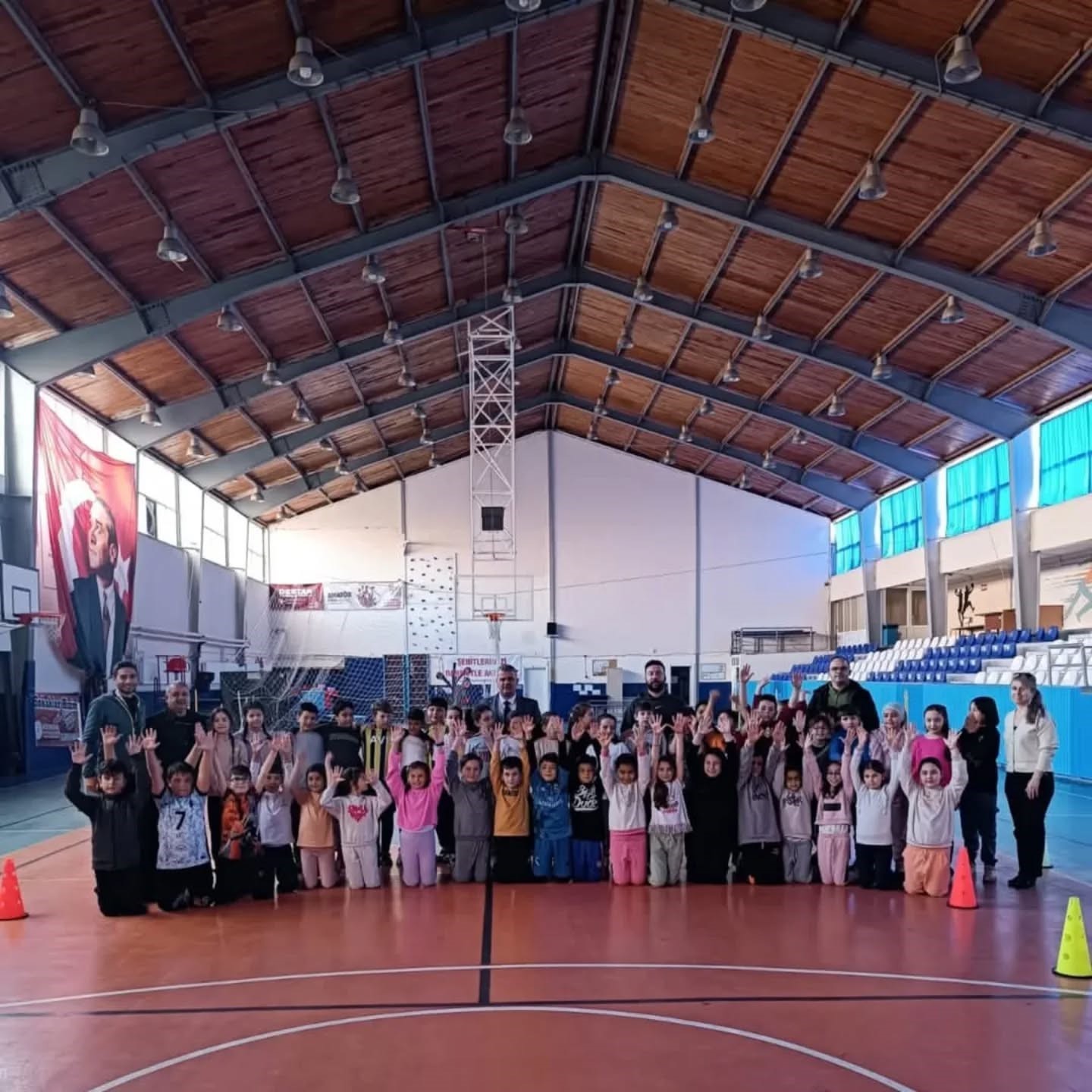Gediz’de minik adımlar sporla buluştu