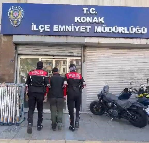 Kesinleşmiş 86 yıl hapisle aranan hırsız İzmir’de yakalandı