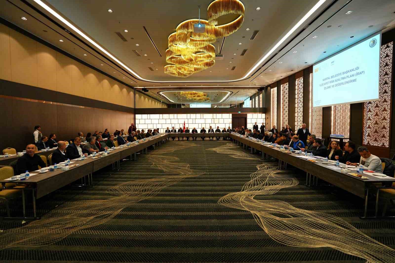 Kartal Belediyesi ve İstanbul Valiliği’nden ‘Ortak Afet Toplantısı’