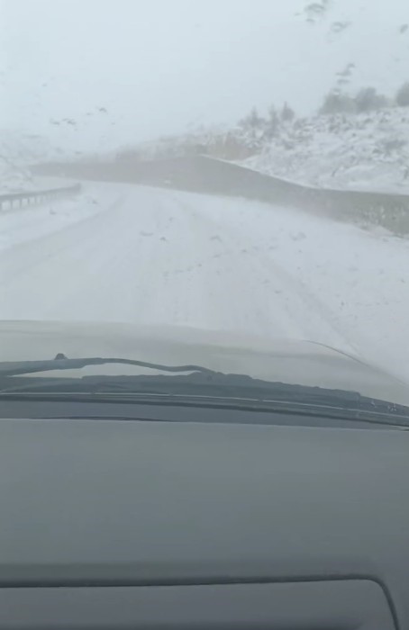 Çankırı’da kar yağışı etkili oluyor