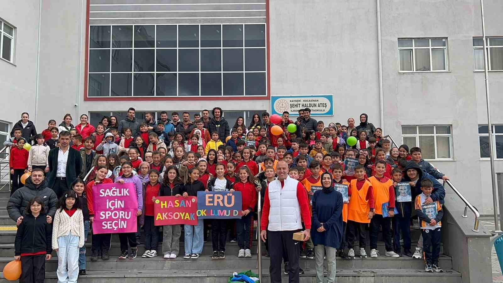 ERÜ’den ‘Sağlık için sporu seçin’ etkinliği