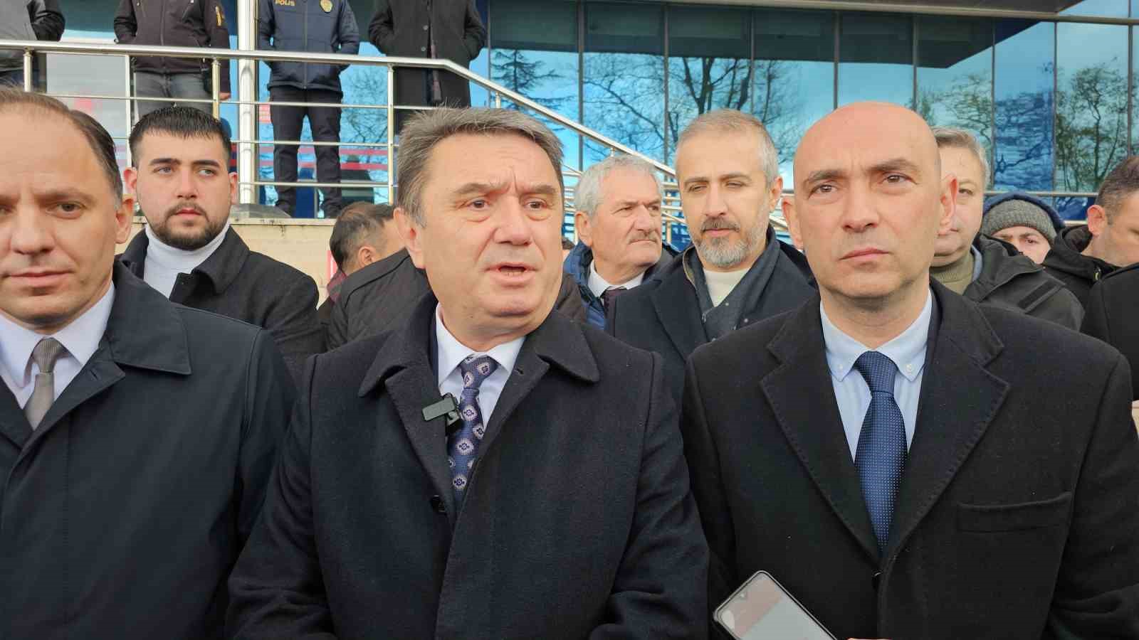 Zonguldak Belediye Başkanı Erdem adliyede ifade verdi
