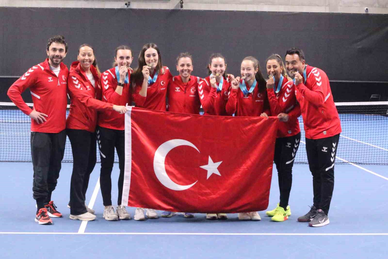 A Milli Kadın Tenis Takımı, Litvanya’da tarih yazdı
