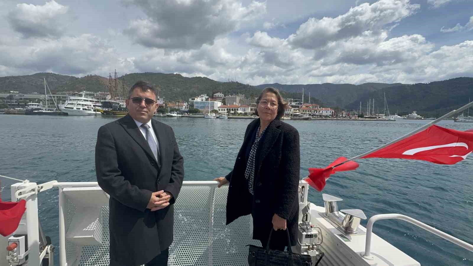 Şehit Polis Emrullah Baklan’ın adı Marmaris’in mavi sularında yaşayacak