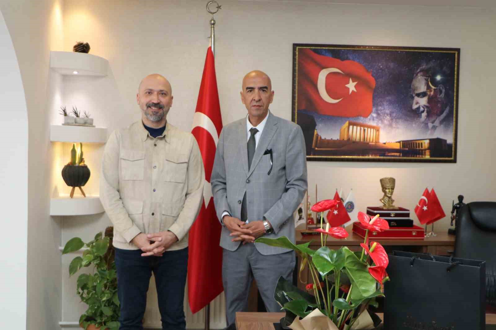 Başkan Arıkan, Emniyet Müdürü Demiralp ile görüştü