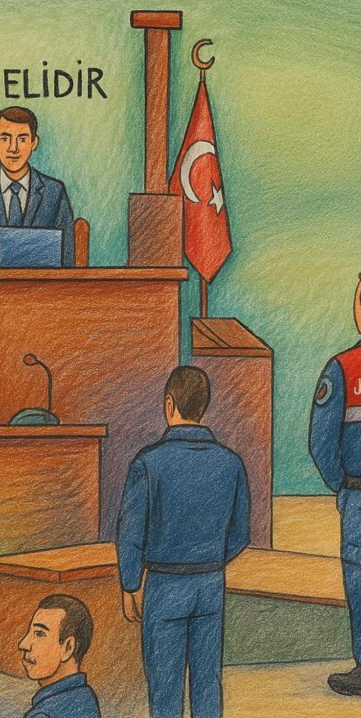 İhlas Haber Ajansı adliye ressamı İmamoğlu’nun ifadelerini böyle çizdi