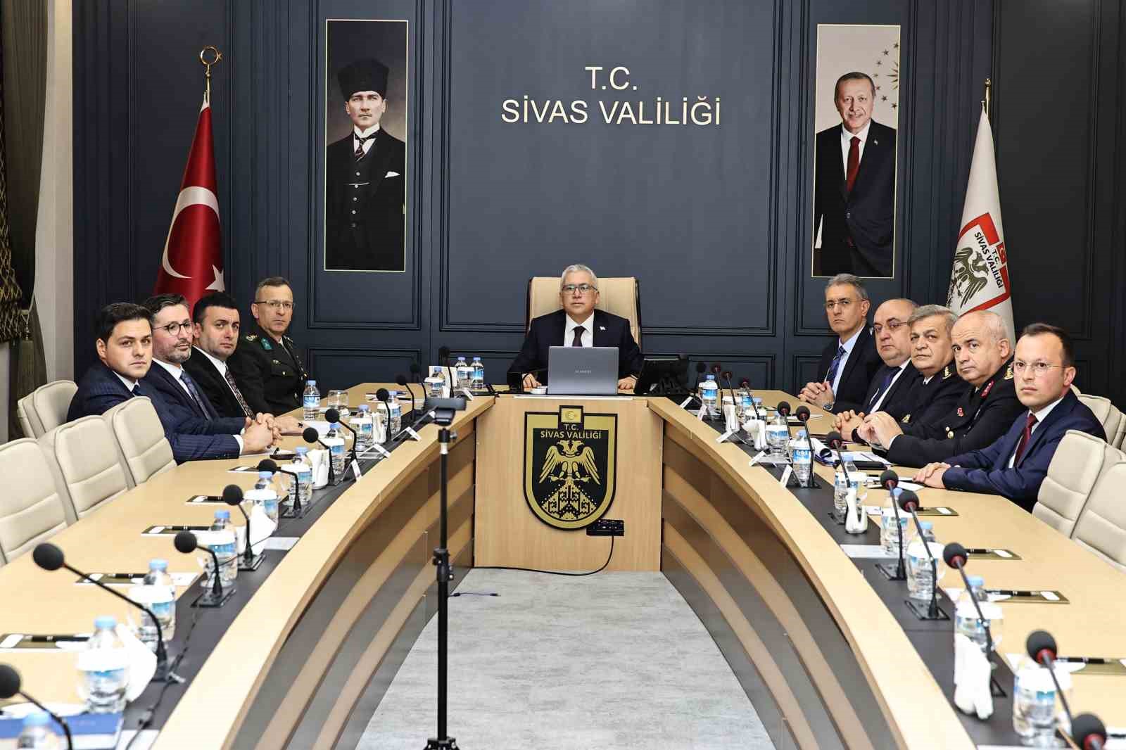 Sivas’ta suç oranları yüzde 23 oranında azaldı