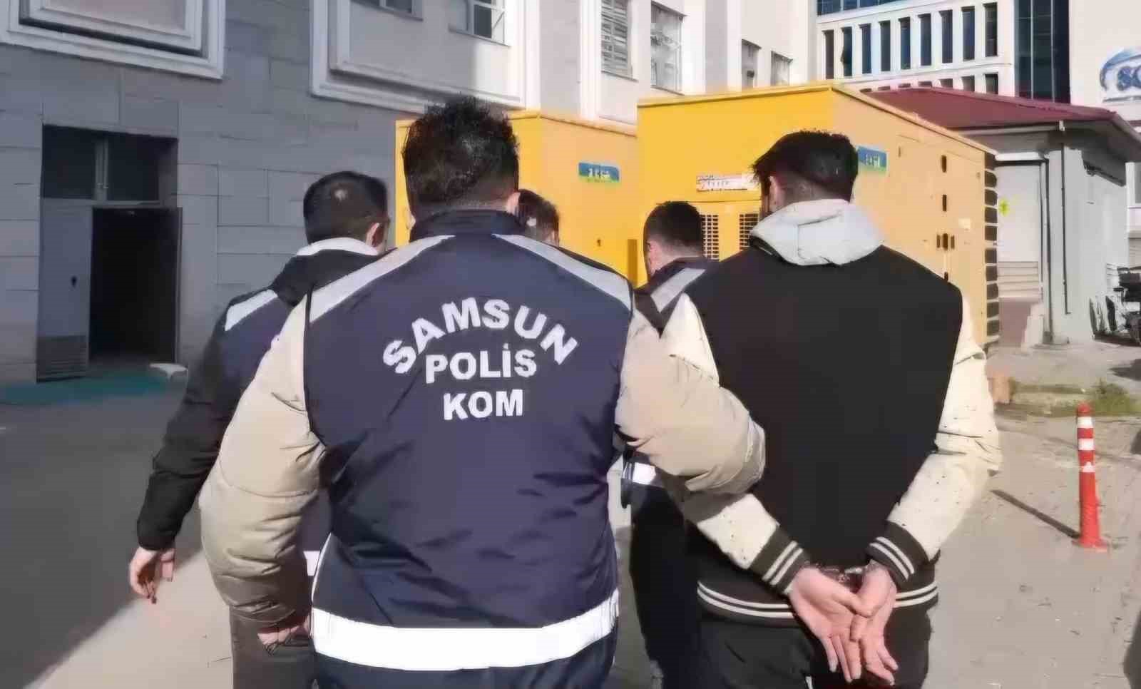 Samsun’da silah operasyonunda 2 gözaltı