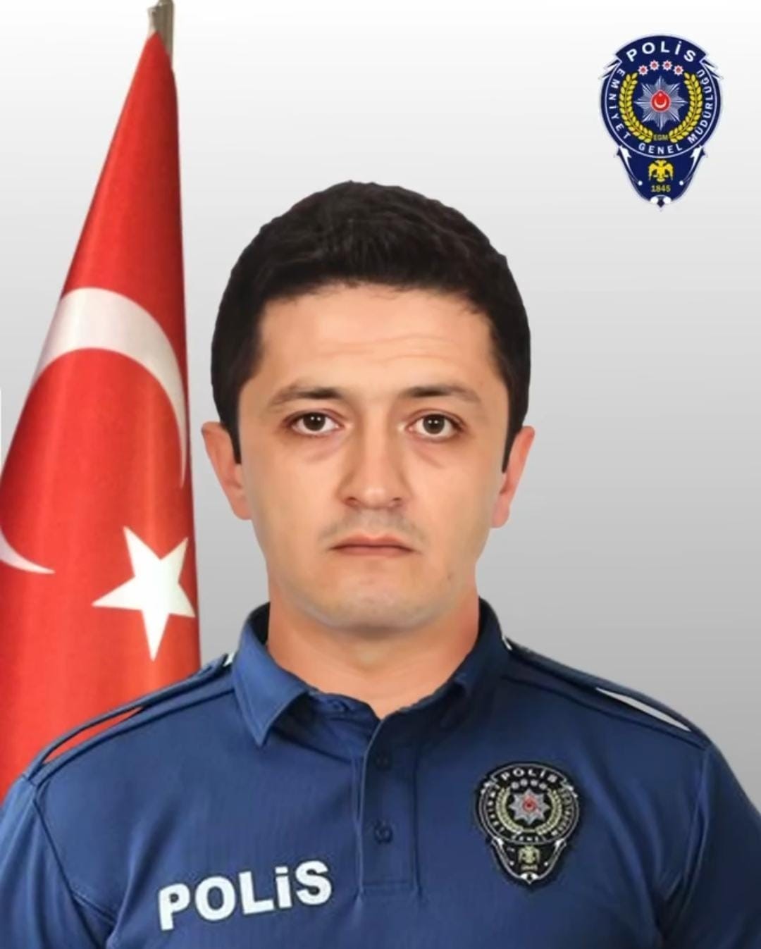 Bakan Yerlikaya’dan şehit polis için taziye mesajı