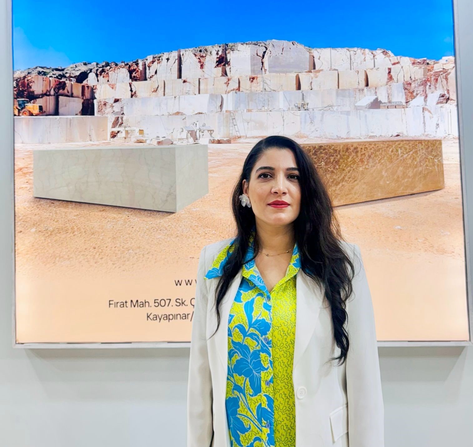 Diyarbakır, Marble İzmir Fuarında yoğun ilgi g&ouml;rd&uuml;
