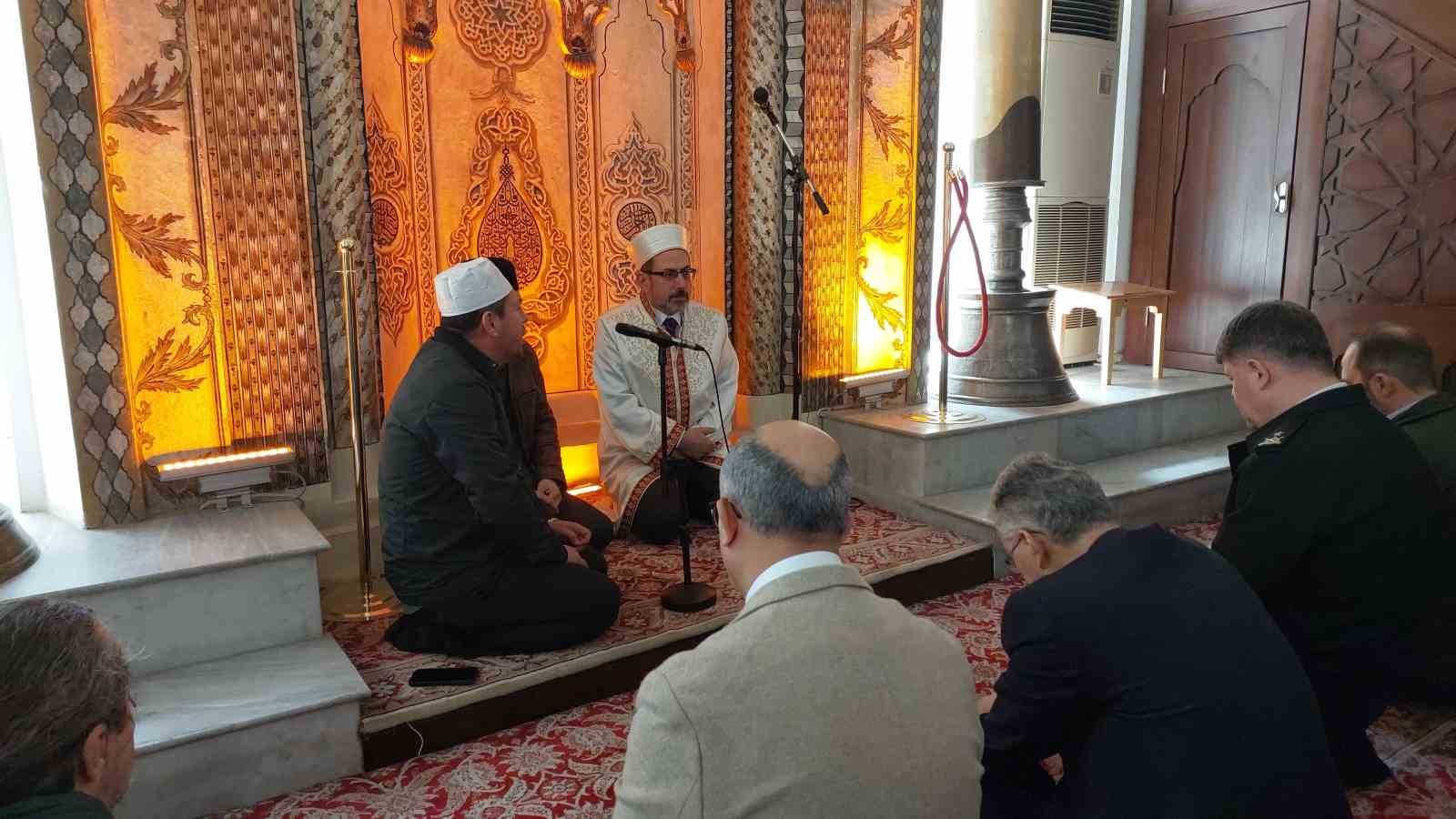 Bursa’da şehit polisler için hatim