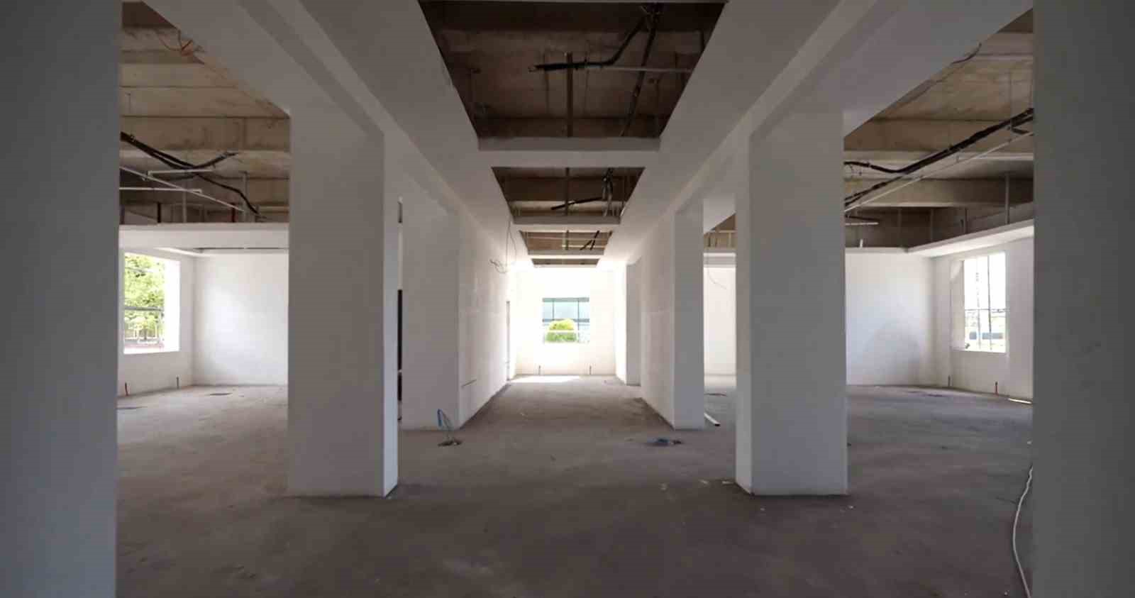 Erzin’de hükümet konağı inşası sürüyor