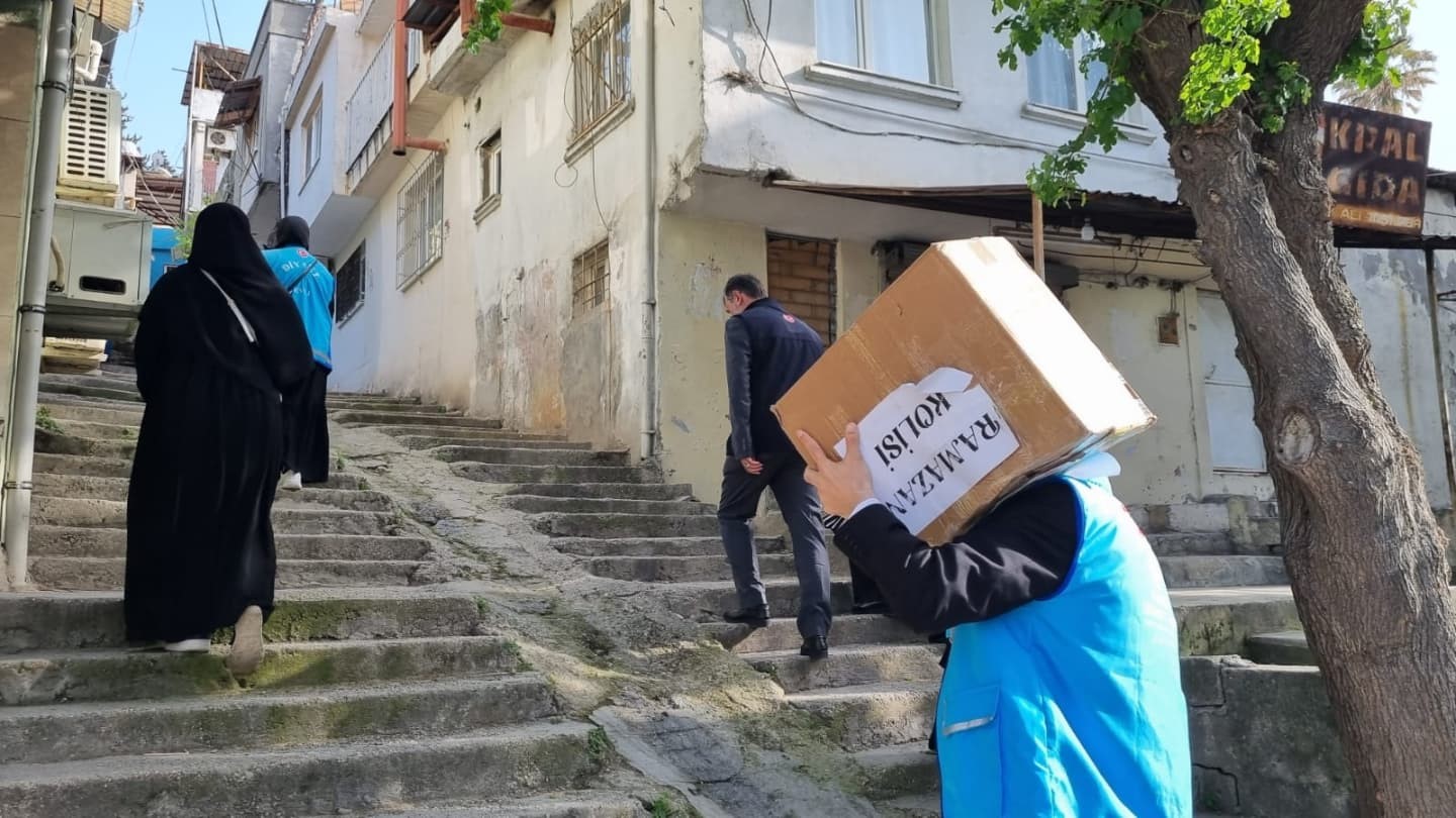 Hatay müftülüğü 45 bin ihtiyaç sahibine yardım ulaştırdı