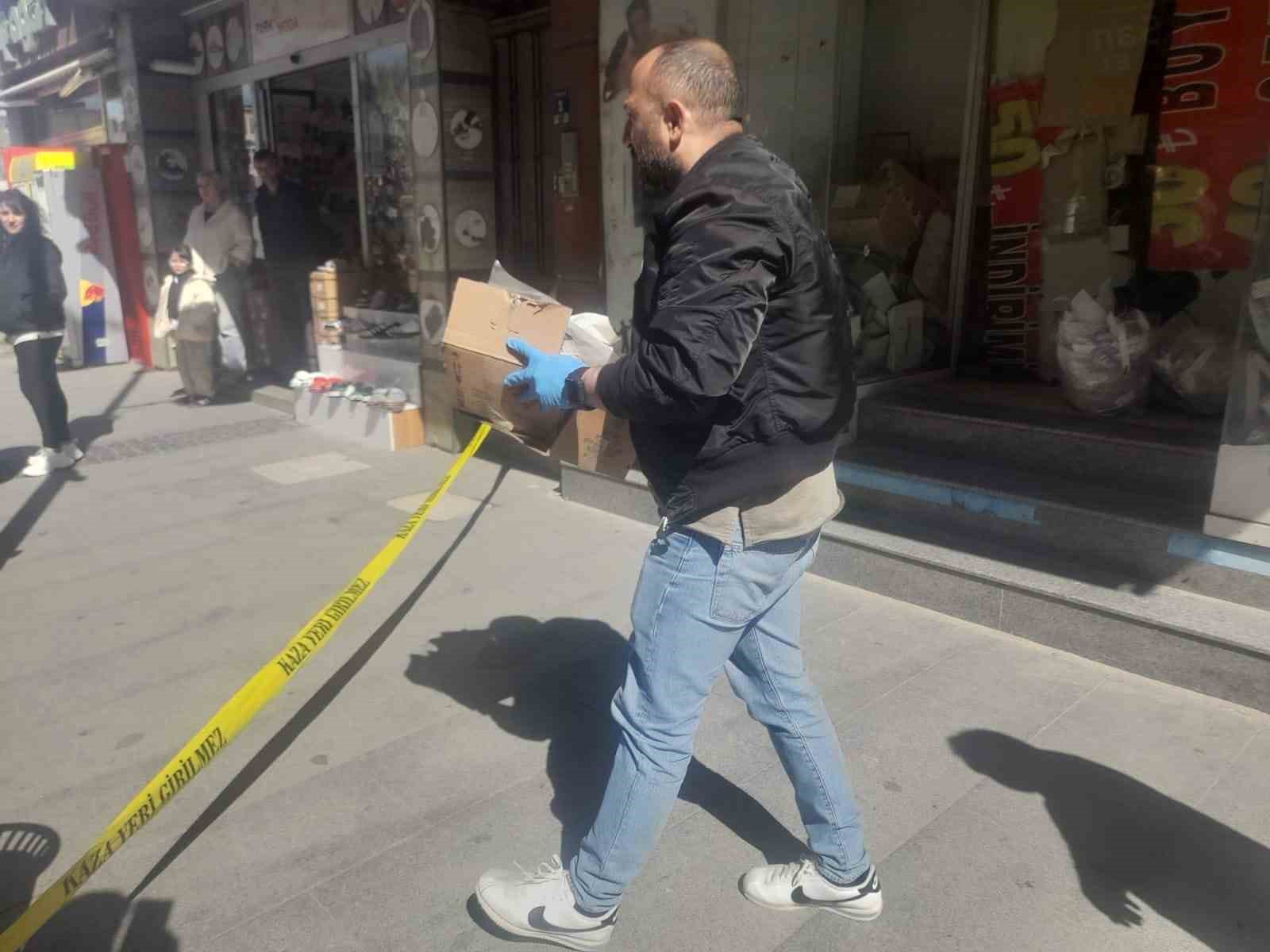 Çanakkale’de şüpheli kutu fünye ile patlatıldı