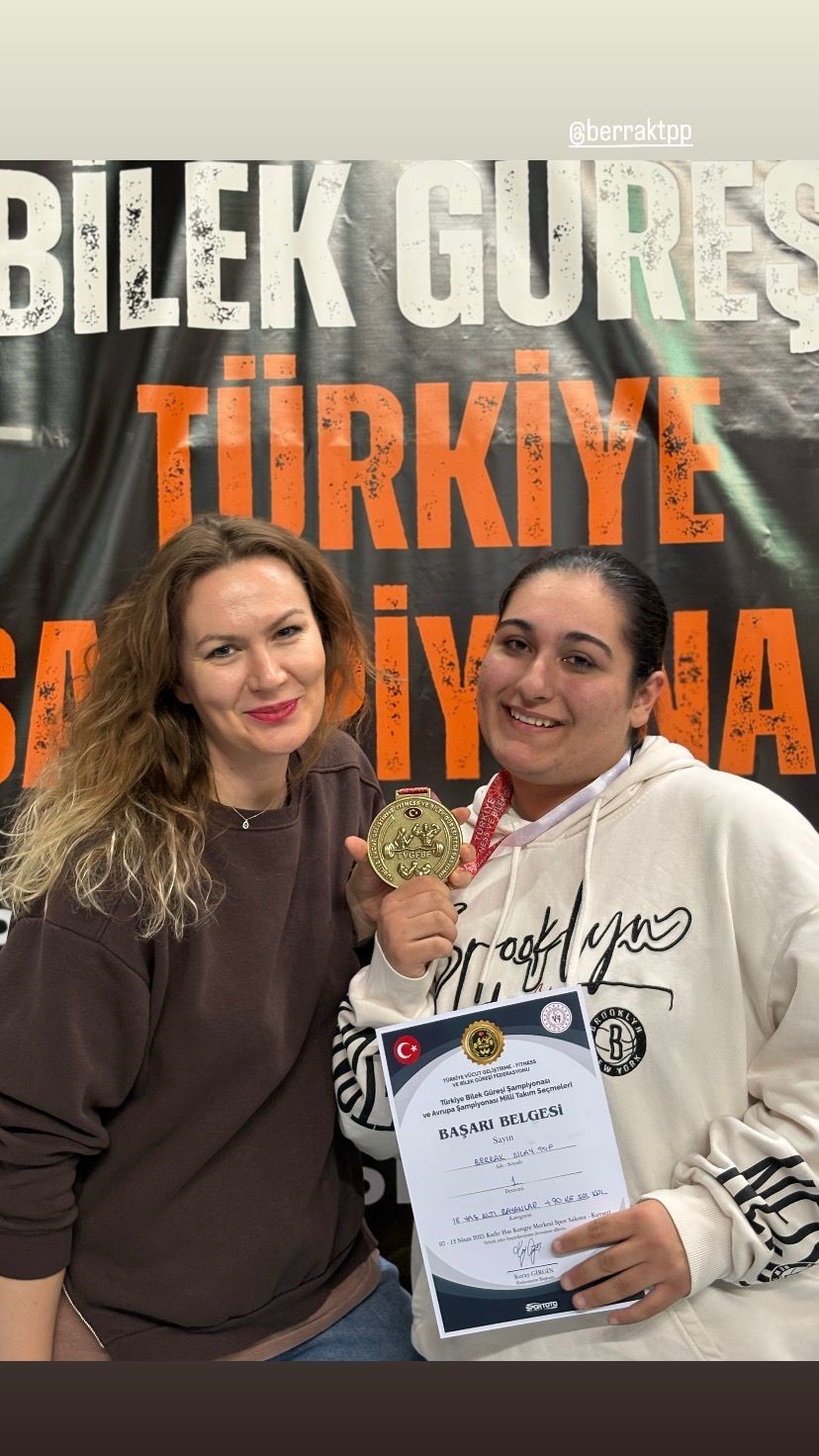 Berrak Dilay Top T&uuml;rkiye şampiyonu oldu
