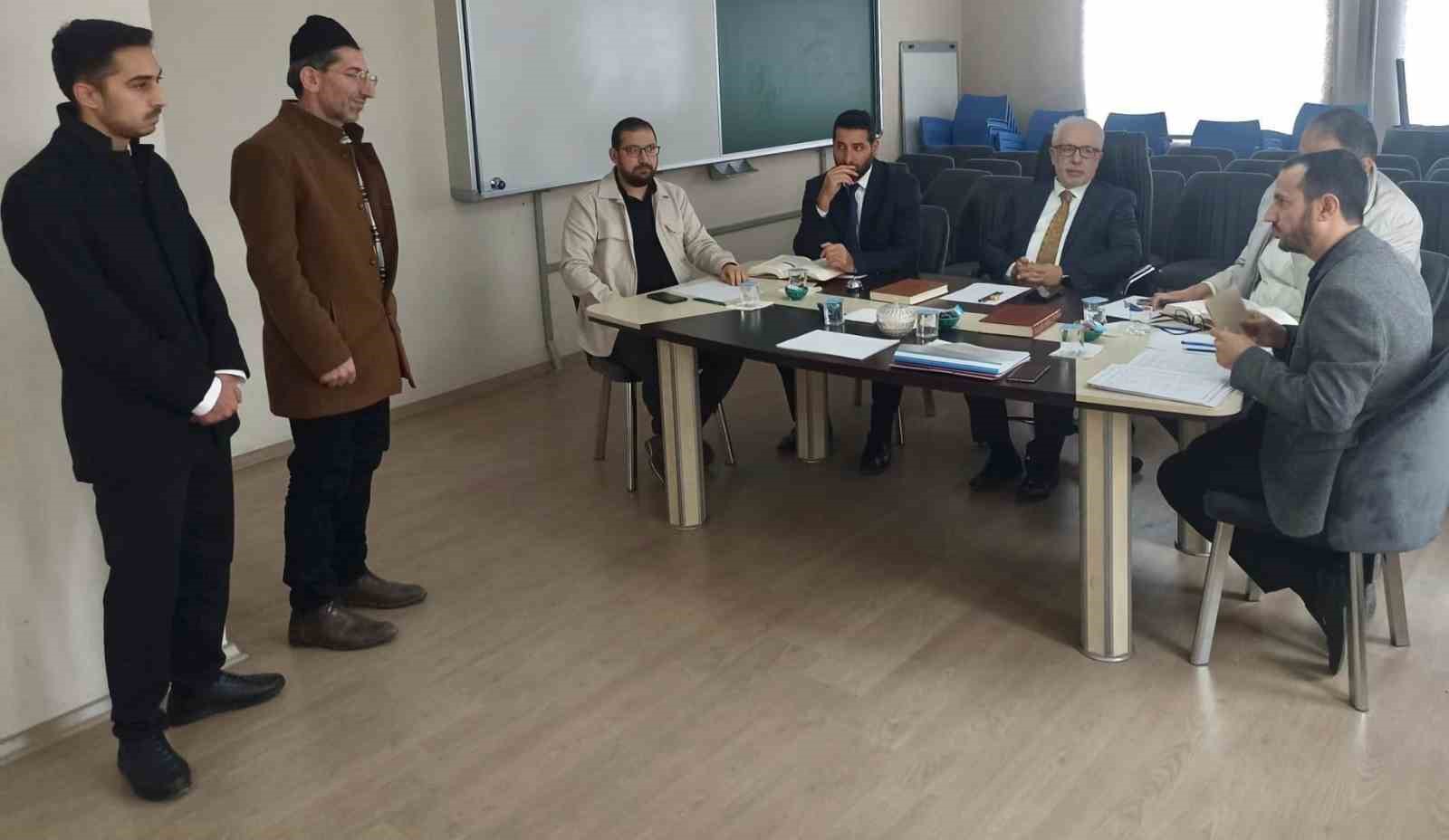 Siirt’te din görevlileri arası Kur’an-ı Kerim’i güzel okuma yarışması