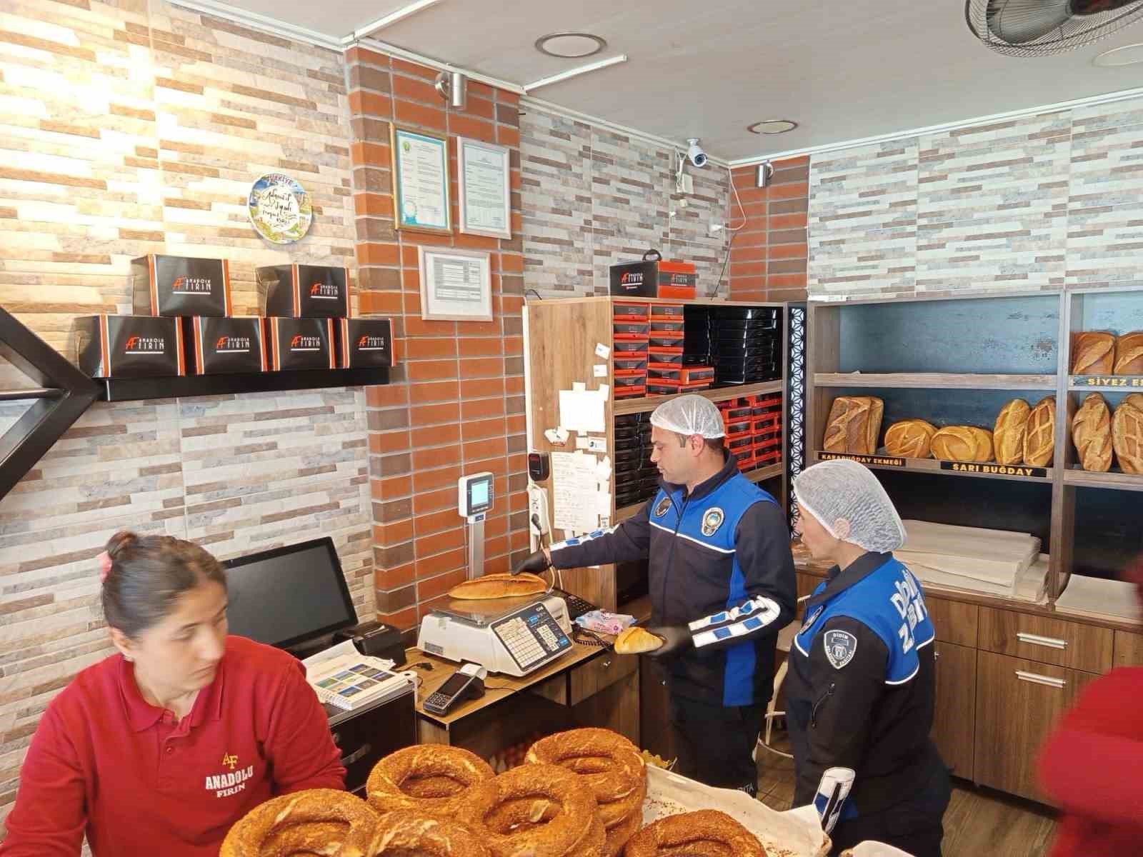 Didim Belediyesi fırınlarda denetim gerçekleştirdi