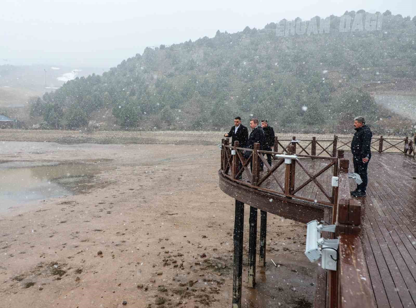 Ergan Dağı Kayak Merkezi incelendi