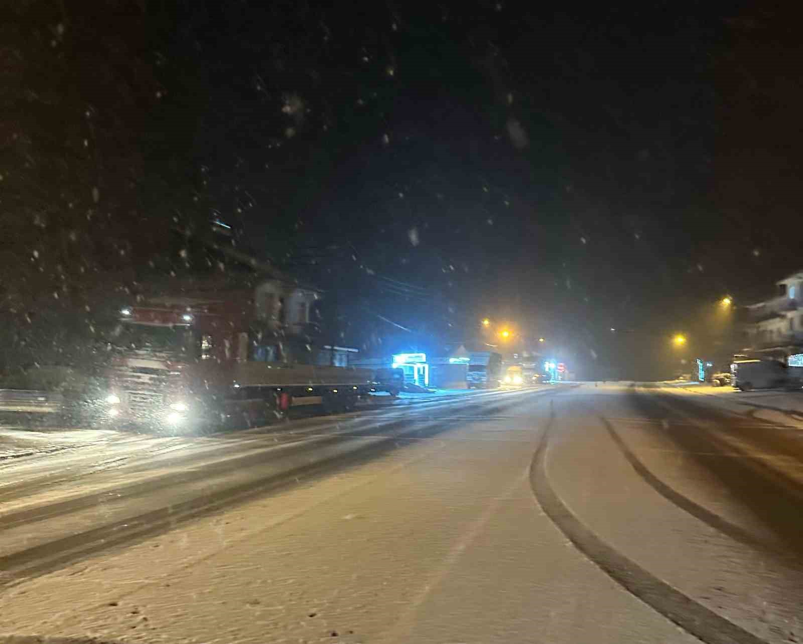 Malatya’da kar yağışı etkili oluyor