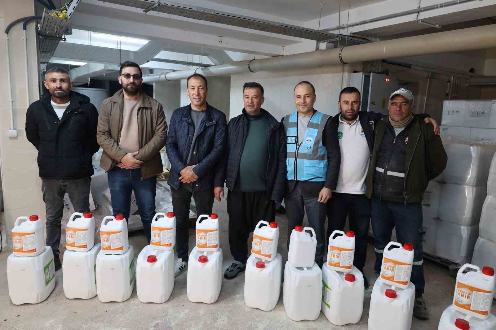 Saimbeyli’de üreticiye destek