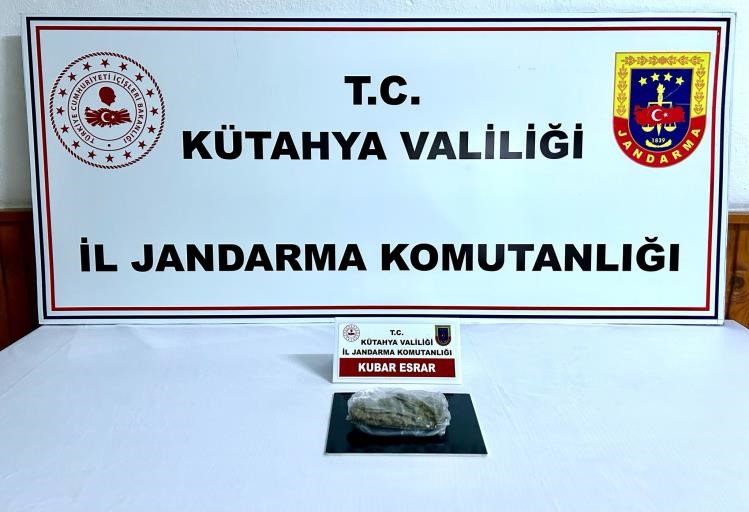 Kütahya’da jandarmadan uyuşturucu operasyonu: 2 gözaltı