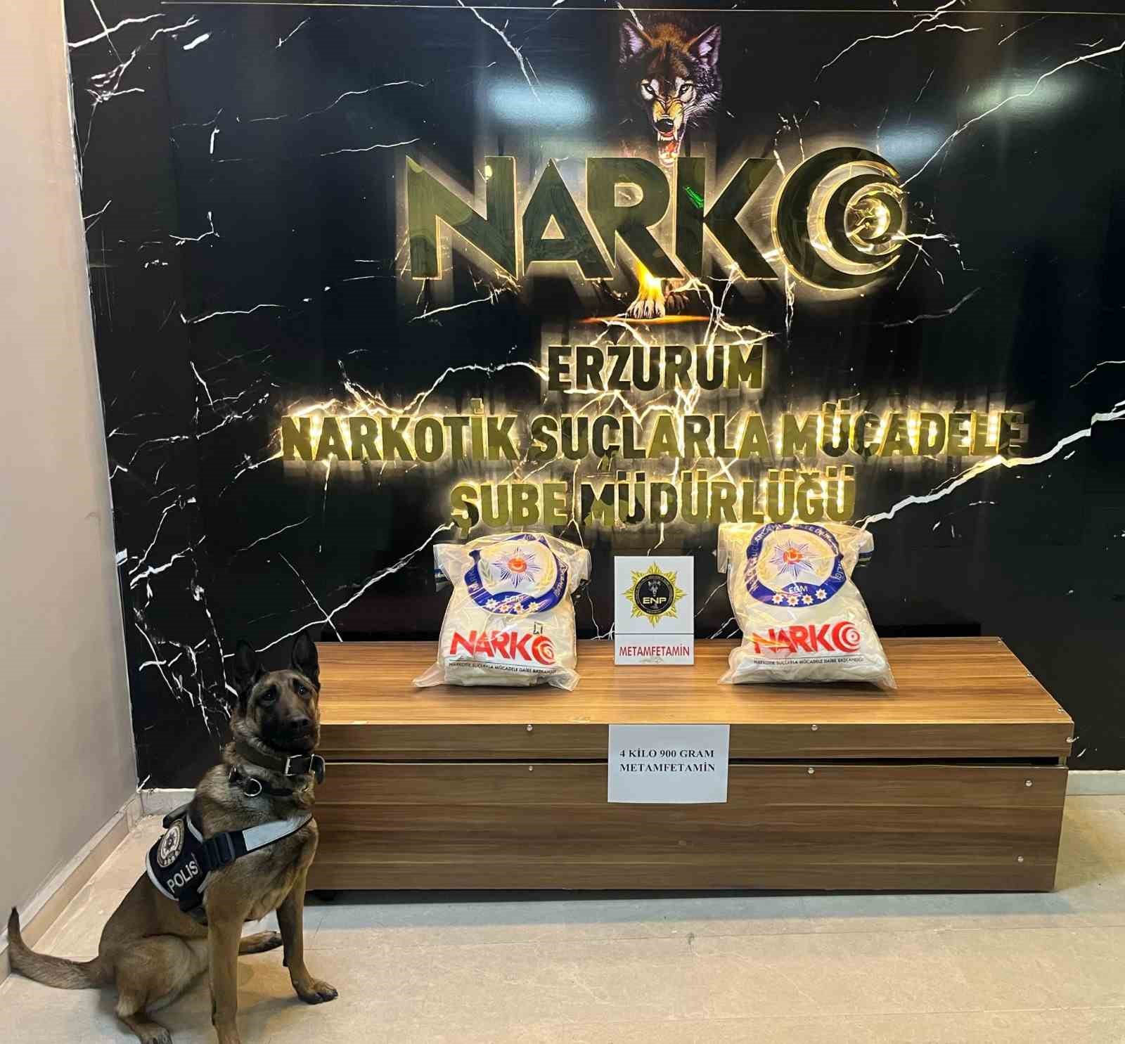 Erzurum’da uyuşturucu operasyonu