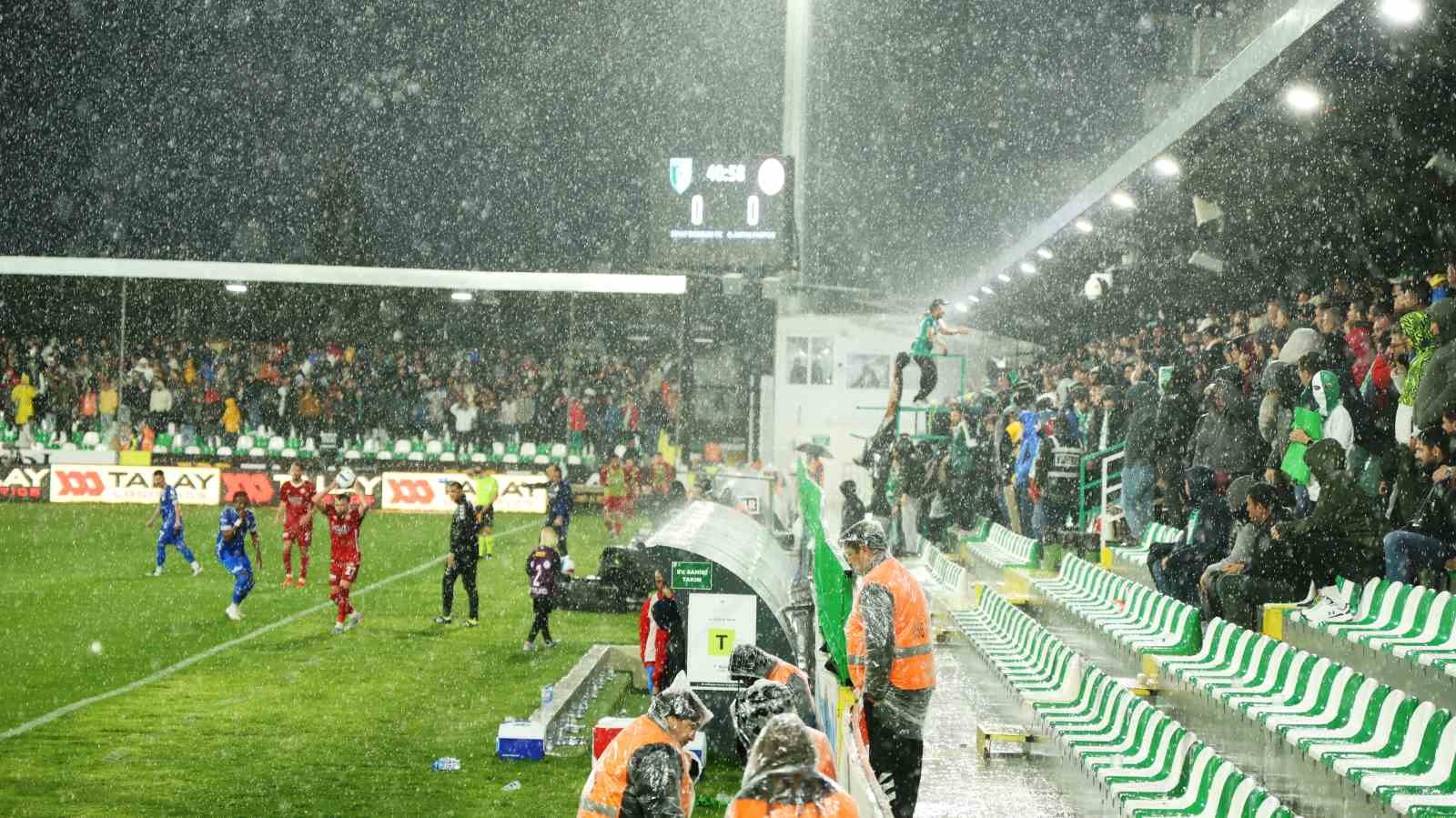 Trendyol Süper Lig: Bodrum FK: 0 - Antalyaspor: 0 (İlk yarı)