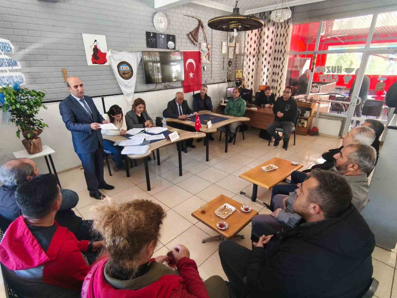 Çemişgezek Esnaf Kredi, Kefalet Kooperatifinin Olağan Mali Genel Kurul toplantısı yapıldı