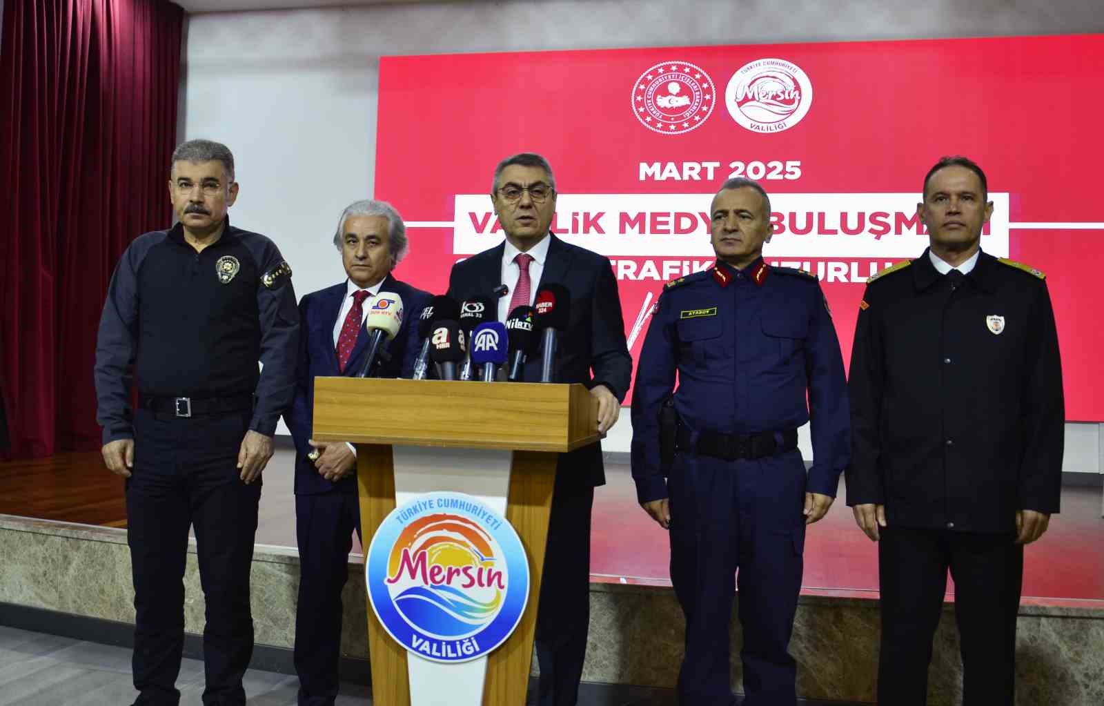 Mersin Valisi Toros: "Her bir vatandaşımızın kendini güvende hissetmesi en büyük önceliğimizdir"