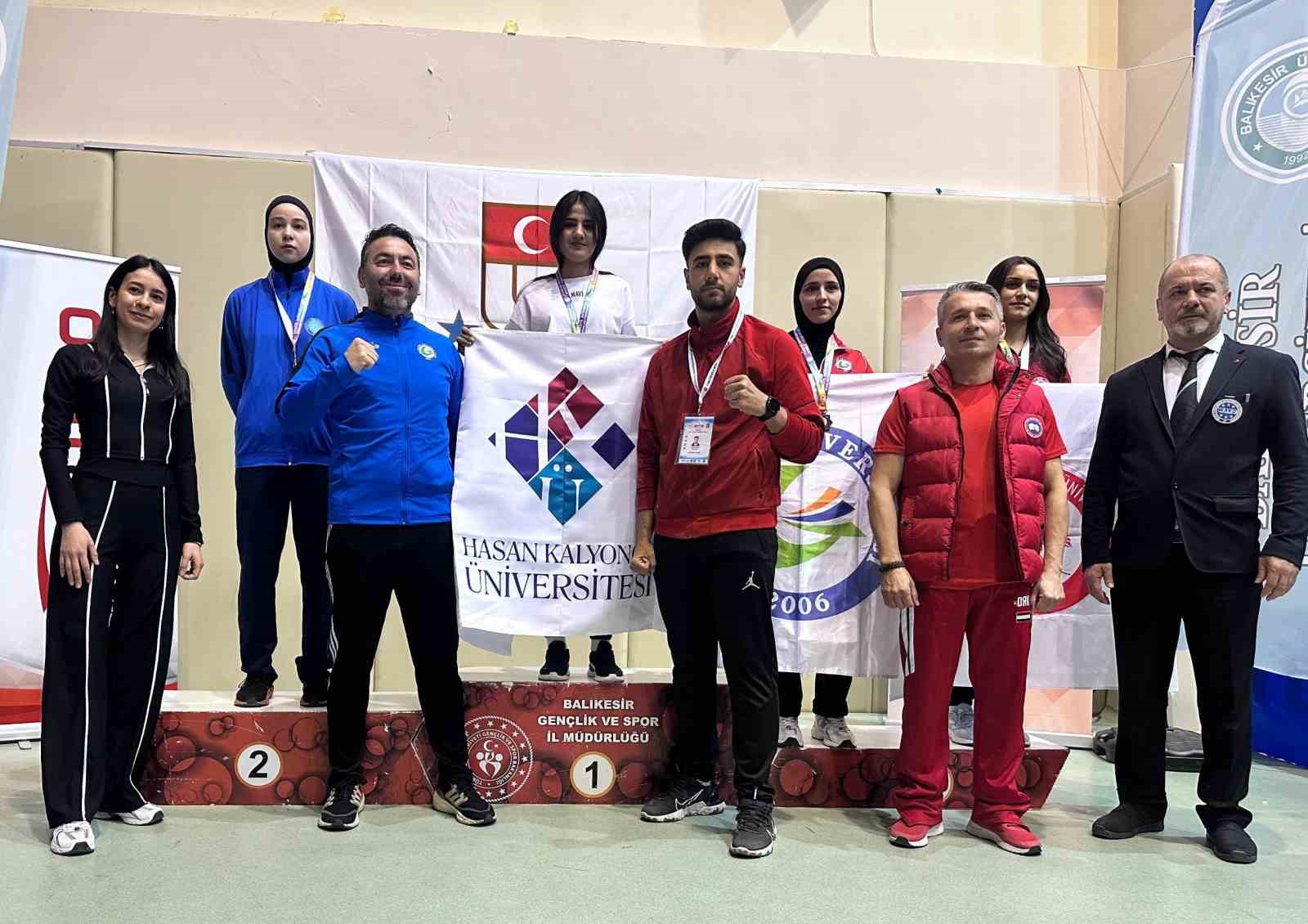 Hasan Kalyoncu Üniversitesi öğrencisi Türkiye şampiyonu oldu