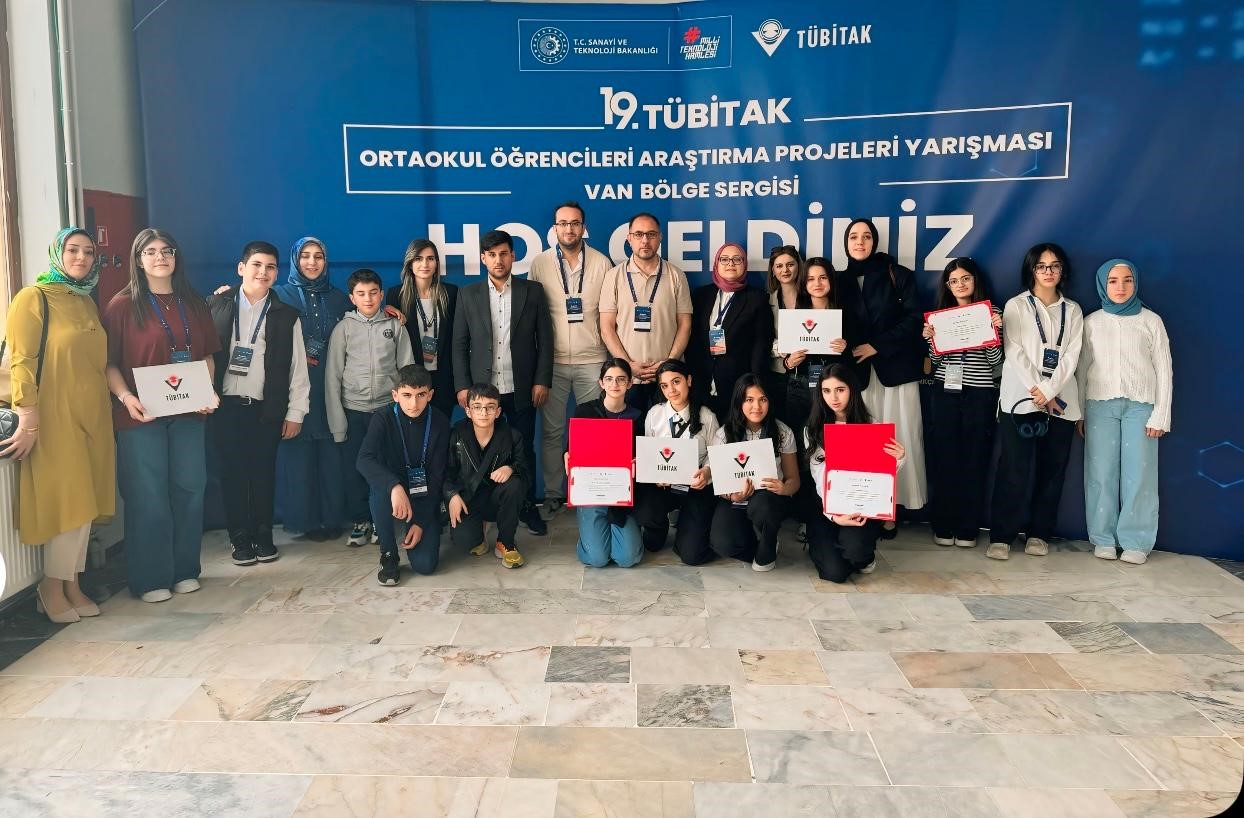 Ağrı’dan 4 proje, TÜBİTAK Bölge Finali’nde ödül aldı