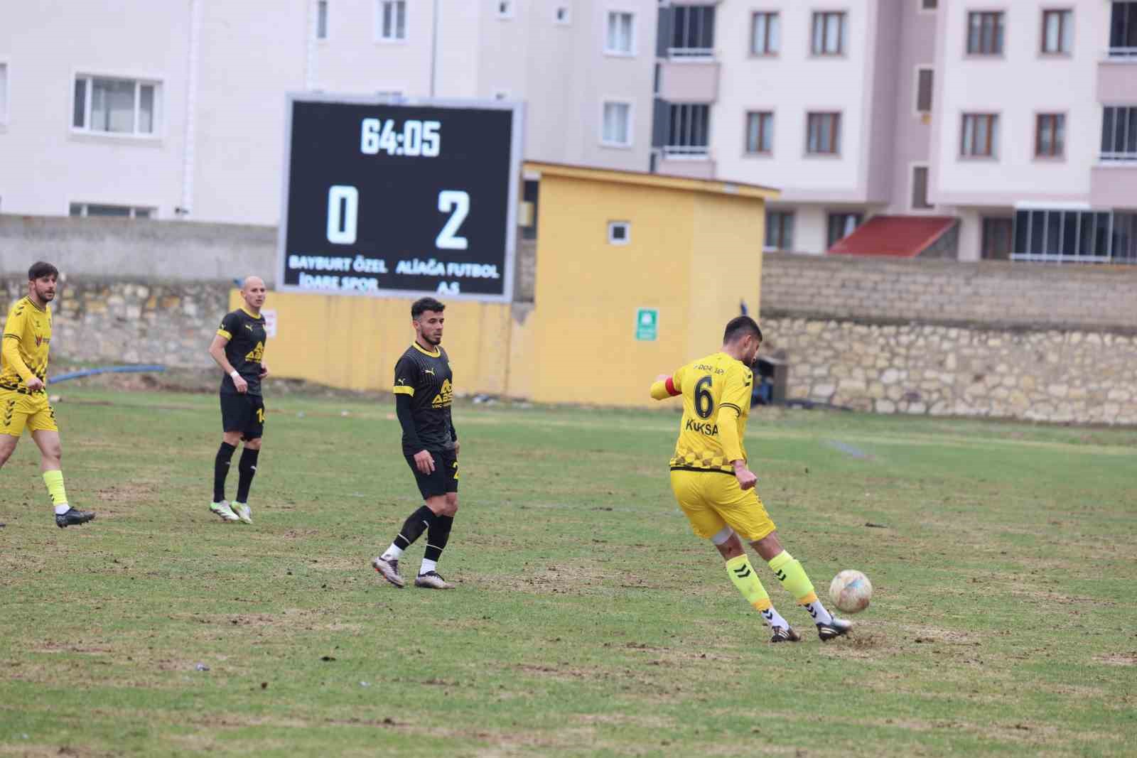 TFF 3. Lig: Bayburt Özel İdare Spor: 0 - Aliağaspor FK: 3
