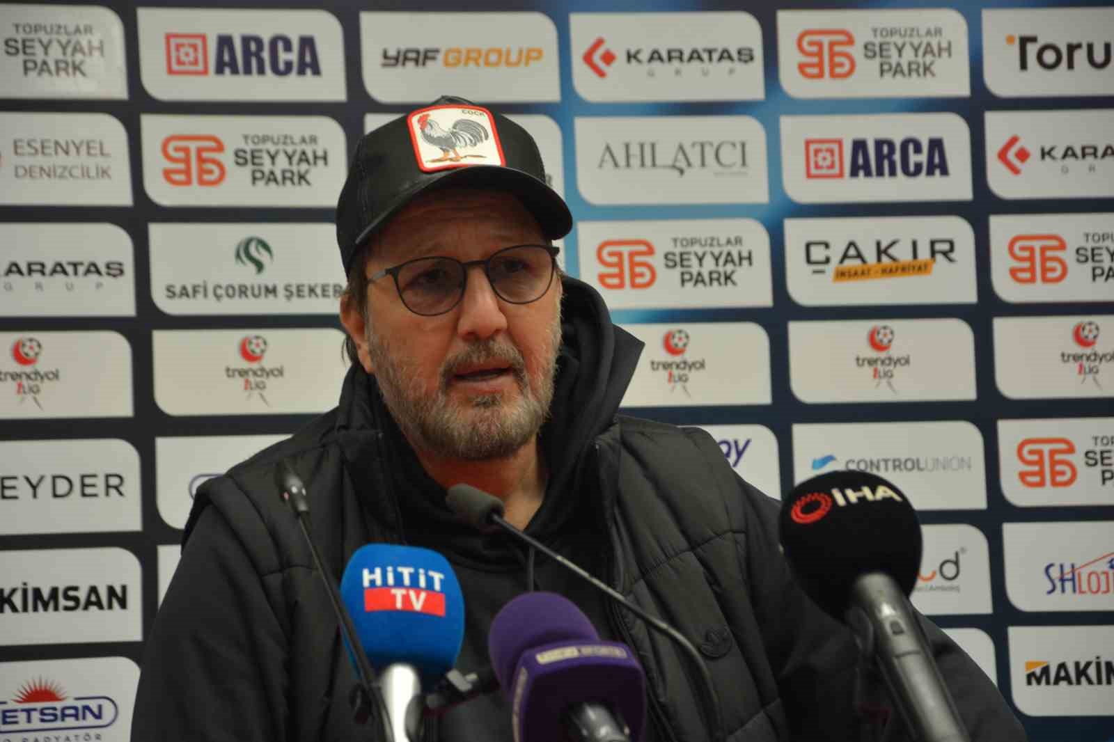 Taner Taşkın: "Bizim sezon başından beri gol yeme hastalığımız var"