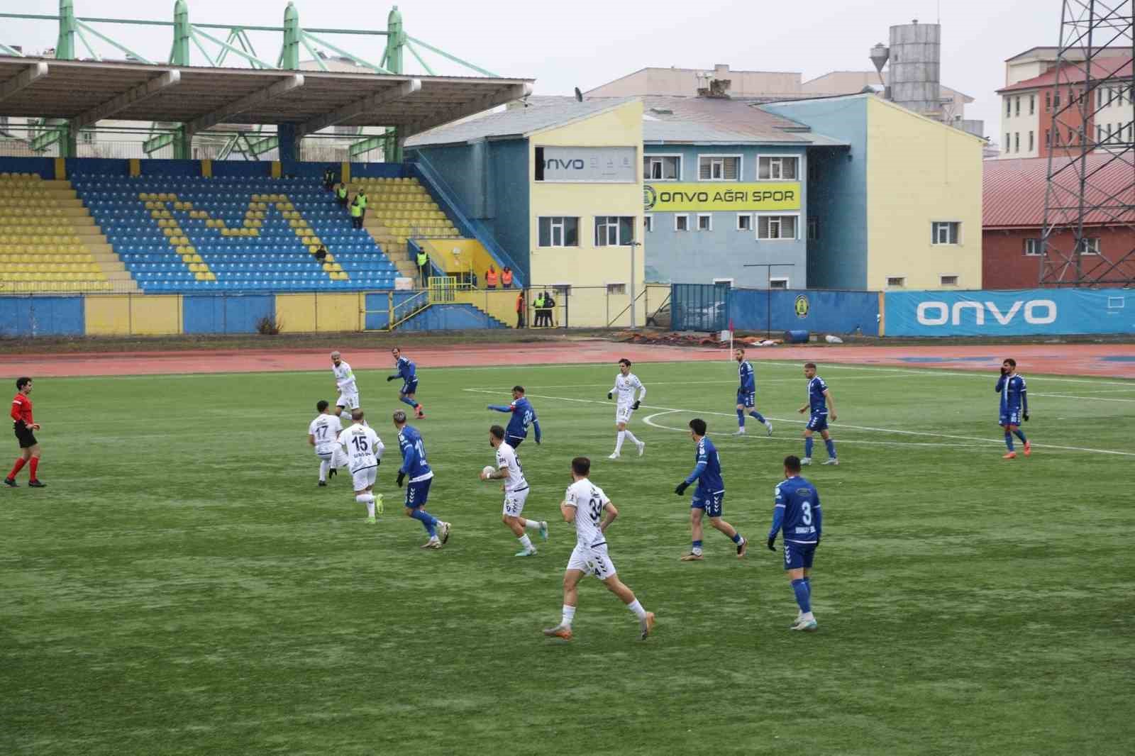 Erciyes 38 FK, Ağrı’dan puanla döndü