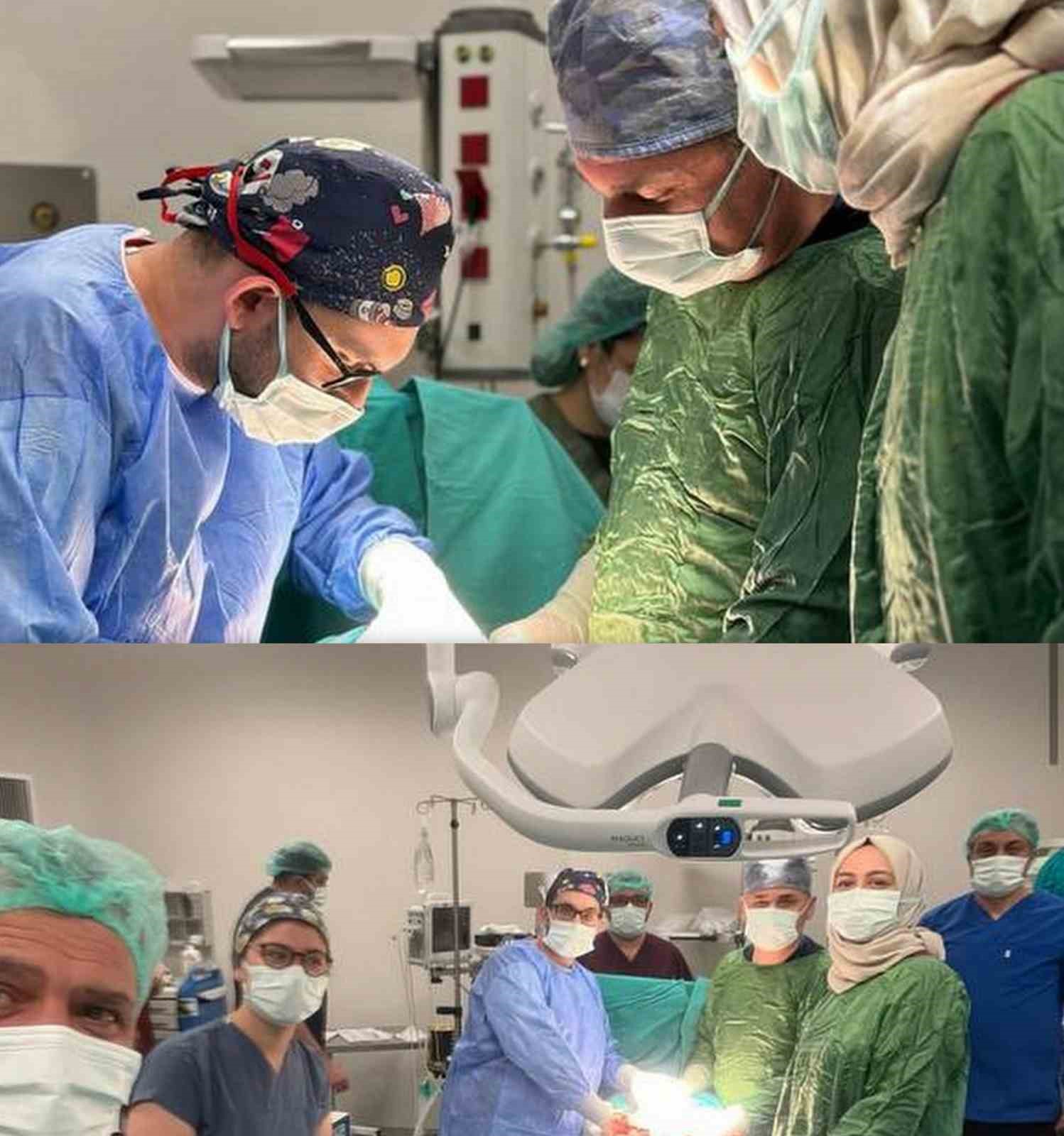 Hastanenin yeni hizmet binasında ilk sezaryen doğum gerçekleştirildi