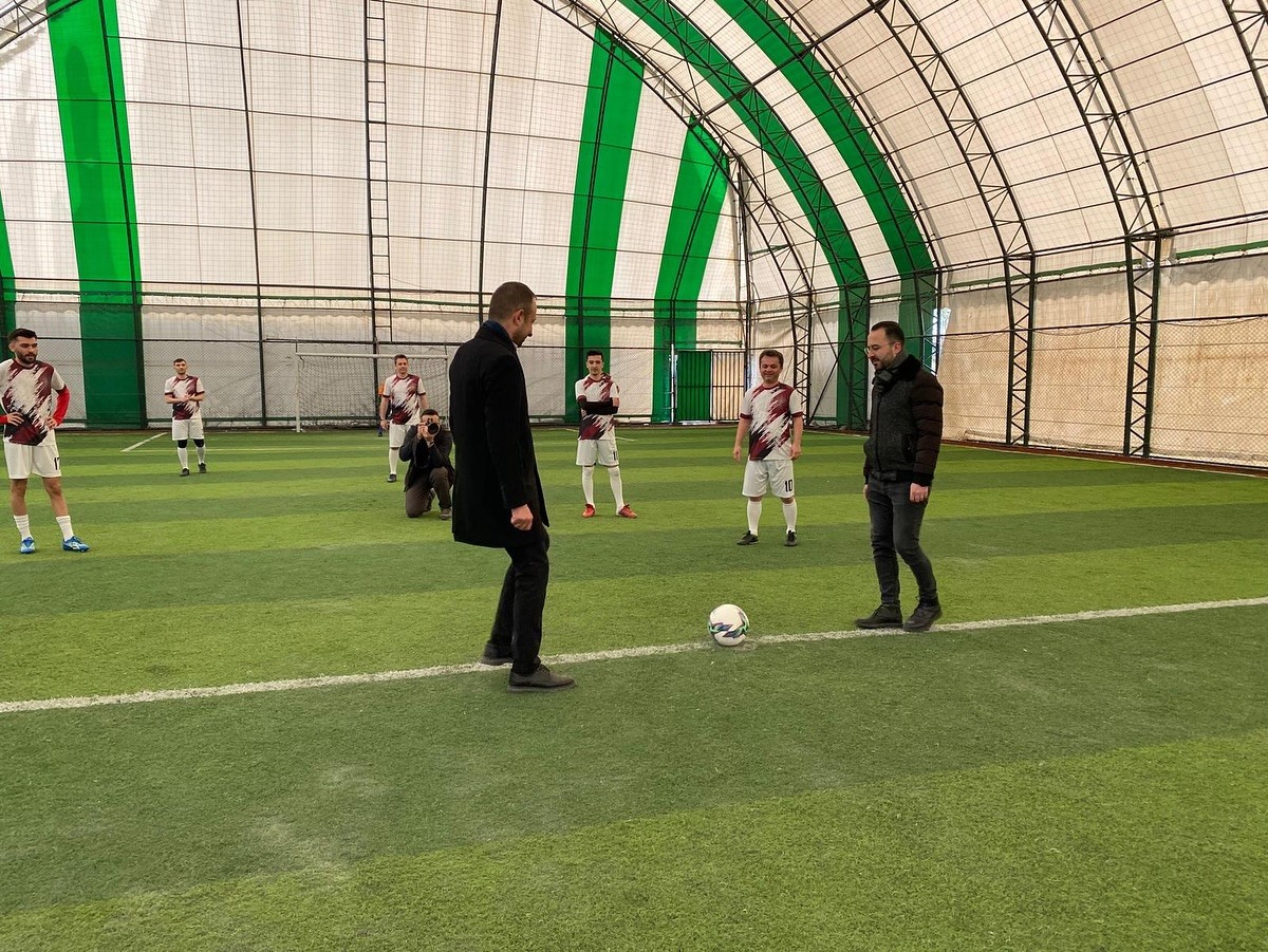 K&uuml;tahya&rsquo;da Kurumlar Arası Futbol Turnuvası
