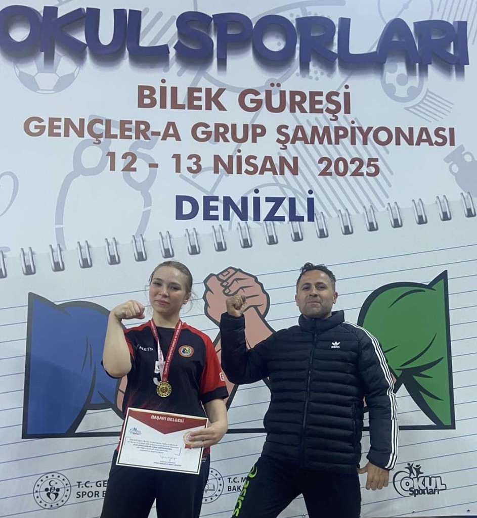 Turgutlulu Sevinç Nur’un bileği bükülmüyor