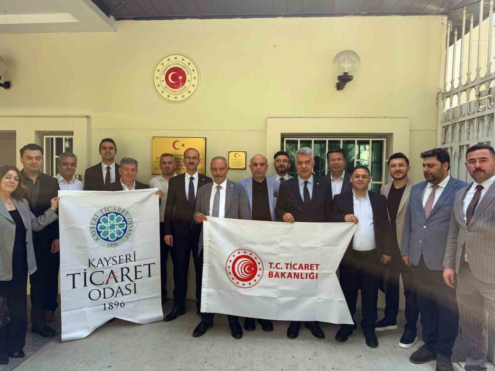 Kayseri Ticaret Odası iki ayrı heyetle Özbekistan ve Çin’e eş zamanlı çıkarma yaptı