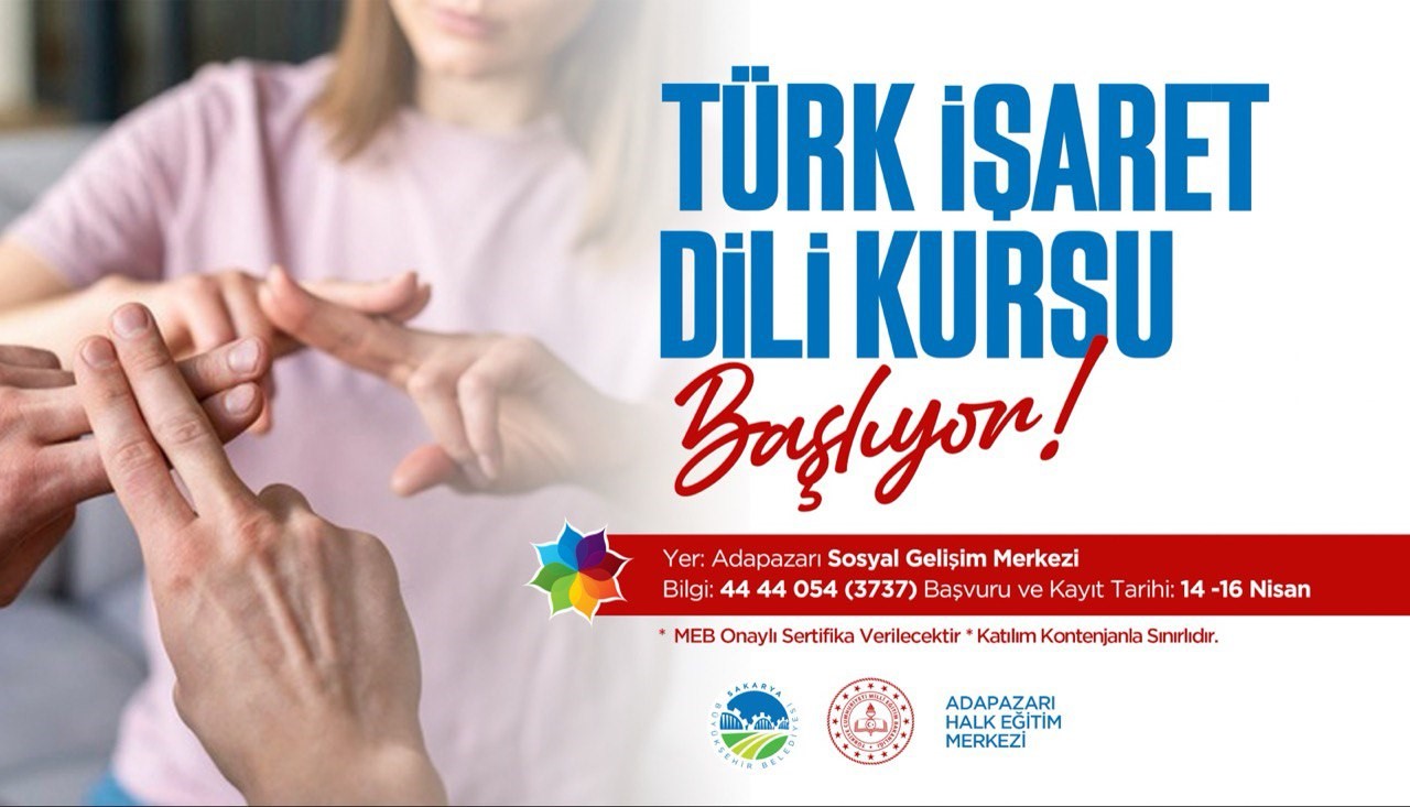 İşaret dili öğrenmek isteyenler dikkat, kursa başvurular başlıyor