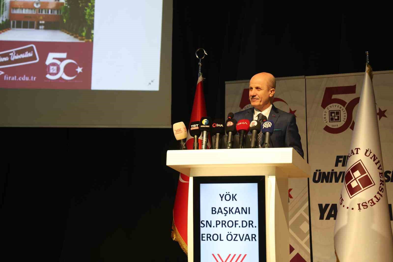 YÖK Başkanı Özvar: "Üniversiteler, yalnızca bilgi üretim merkezleri değil; aynı zamanda bir milletin istikbaline yön veren kurumlardır"