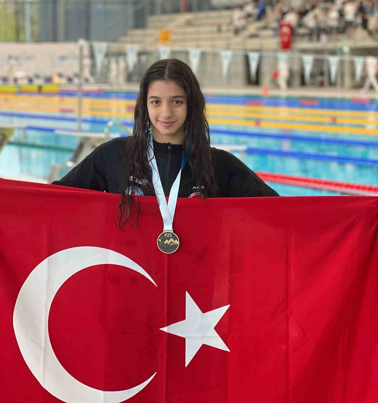 G&ouml;lc&uuml;kl&uuml; milli sporcu Ela İşcan&rsquo;dan b&uuml;y&uuml;k başarı
