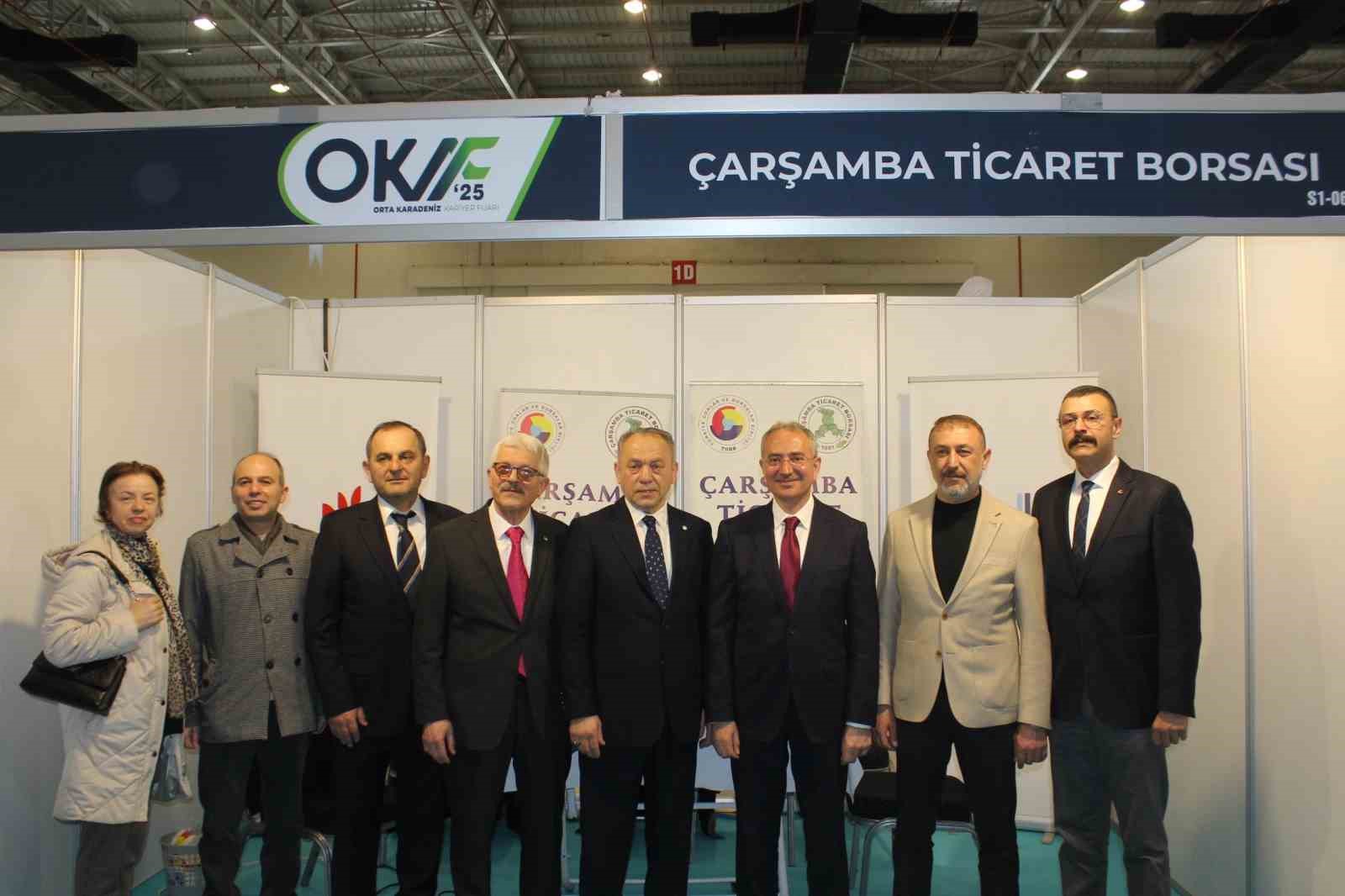 &Ccedil;arşamba Ticaret Borsası OKAF&rsquo;ta
