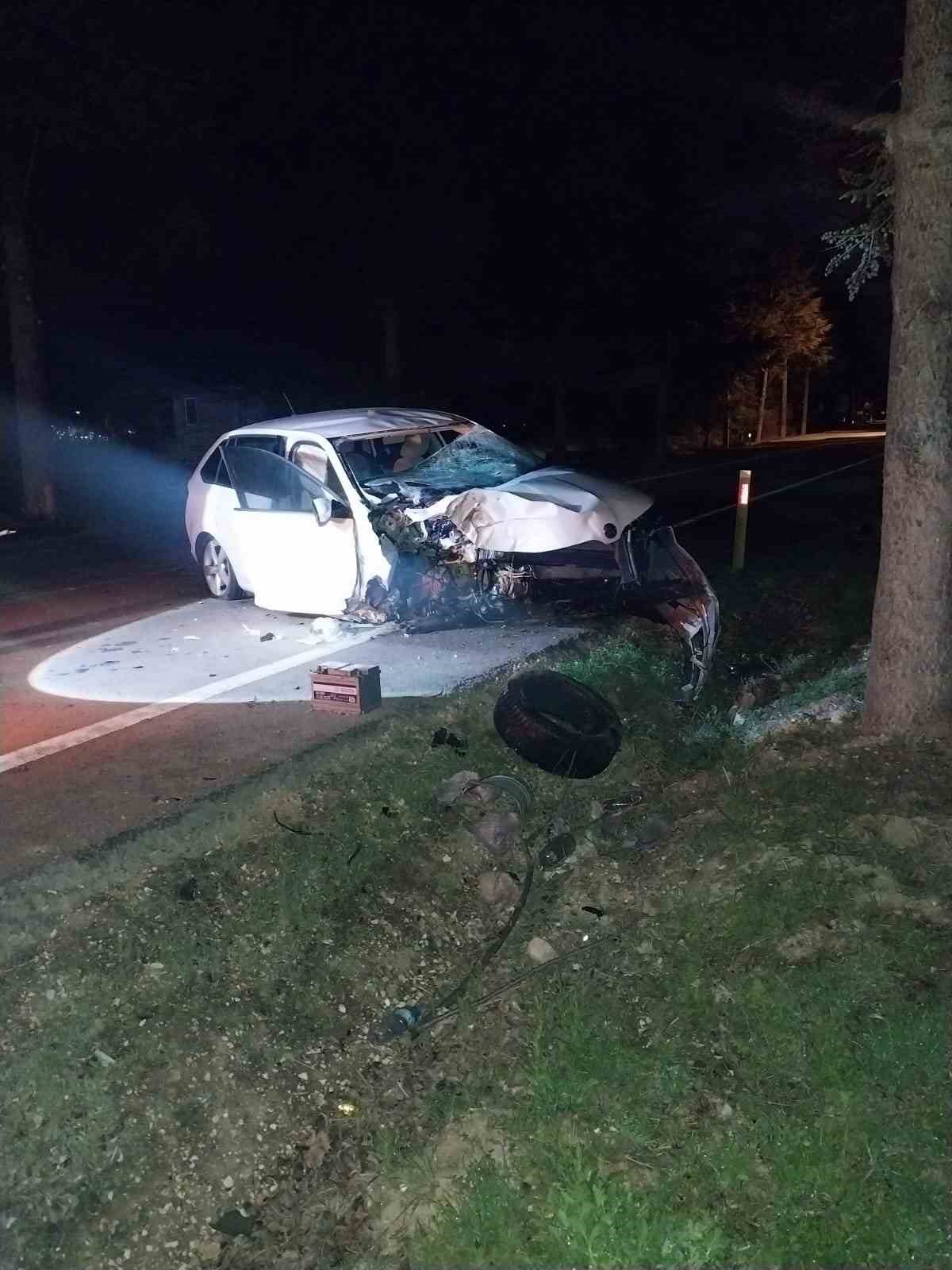Trafik kazasında hayatını kaybeden doktora g&ouml;z&uuml; yaşlı veda
